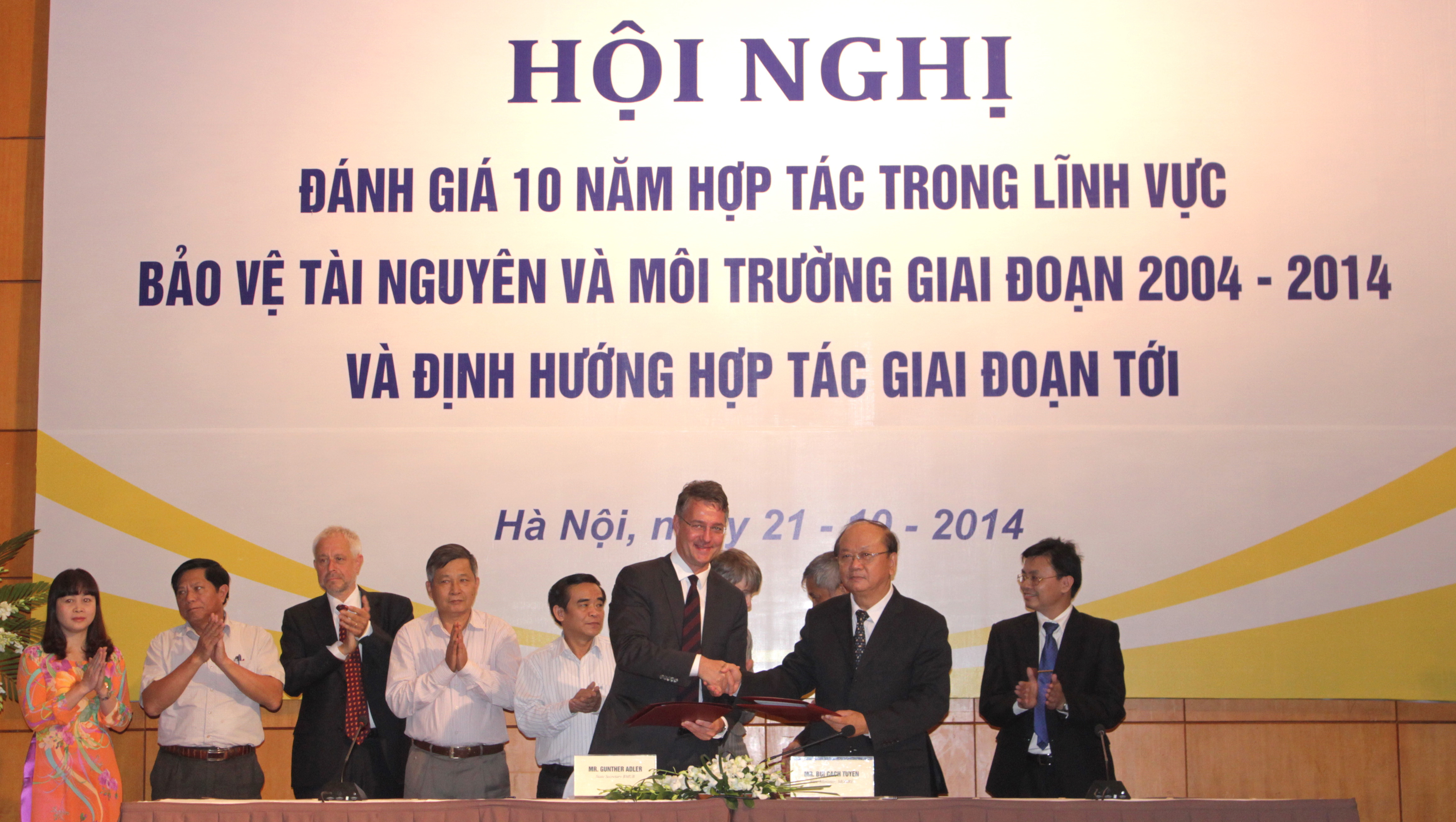 Verifican Vietnam y Alemania 10 años de cooperación en protección ambiental